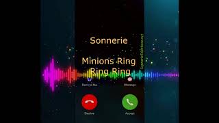 Télécharger Sonnerie Minions Ring Ring Ring gratuites pour téléphone portable [upl. by Etnauq]