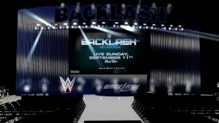 WWE Backlash 2016  Opening Pyro Animation Concept [upl. by Nisior262]