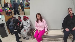 4 Girls Arrested for Stealing from ShopRite in Hoboken NJ [upl. by Rozek946]