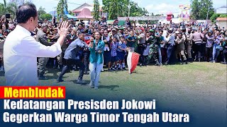 Membludak Jokowi Gegerkan Warga Timor Tengah Utara [upl. by Neroc]