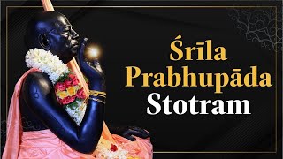 Śrīla Prabhupāda Stotram  Glimpses of Pratisthapana of Srila Prabhupadas Achala Shila Murti [upl. by Trescott]