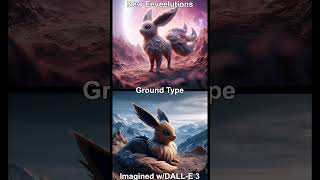 Eevee Pokemon Types  New Eeveelutions Dalle 3 ai aiart [upl. by Fasa]