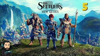 THE SETTLERS NEW ALLIES Campaign Gameplay  Part 5 no commentary [upl. by Aduh]