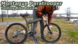 Montague Paratrooper Folding Bike Review [upl. by Uchish]