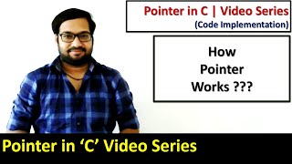 What is Pointer  How Pointer Works in C Programming  by Sanjay Gupta [upl. by Lindemann]