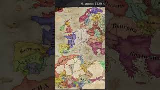 Crusader kings 3 The Battle for the West timelapse 100 years crusaderkings3 [upl. by Ahsienyt]