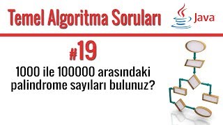 Soru 19 Palindrome sayıları bulmak [upl. by Corilla]