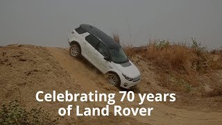 Land Rover Discovery Sport off roading review Celebrating 70 years in style [upl. by Airbmac746]