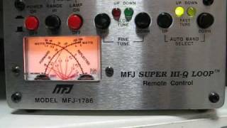 MFJ1786 loop antenna [upl. by Sink]