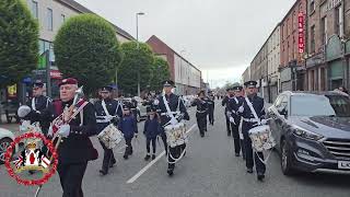 Castledawson Flute Band  Cookstown Sons Of William Parade 2024 [upl. by Jessa935]