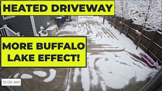 Heated Driveway vs ANOTHER Buffalo Lake Effect Snow Storm  December 17th18th 2022 [upl. by Uni137]