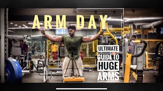 THE BODY RECOMP SERIES  DAY 4  ARM DAY [upl. by Dranel]