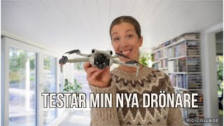 Återhämtning löpning amp testkör min drönare DJI Mini 4 Pro I Vlogg [upl. by Manton]