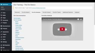 Divi Training Plugin Walkthrough [upl. by Ern77]