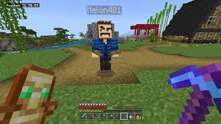 Minecraft Phantom SMP gameplay with Melon Streamed on 11922 [upl. by Sall]