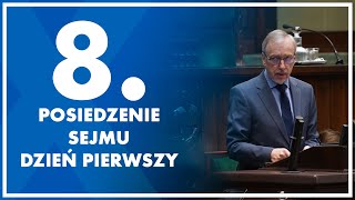 8 posiedzenie Sejmu  dzień pierwszy 20 marca 2024 r [upl. by Oravla550]