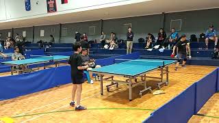 2024 south pennants table tennis div 2 Ian Lin vs Simon Wu set 5 [upl. by Dadivitan313]