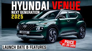 Finally Hyundai Venue Facelift Next Generation Model  2025 Hyundai Venue Launch Date amp Price [upl. by Sidky290]