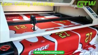 How to Make a Sportswear with Sublimation Printing [upl. by Dearden]