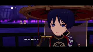 Scaramouche delusion cutscene Genshin Impact 21 update [upl. by Bela]