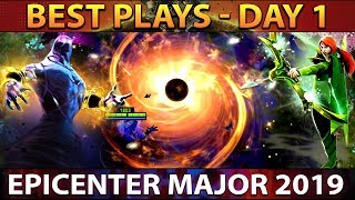 EPICENTER Major 2019 Dota 2  BEST Plays Day 1 Groupstage [upl. by Doig]