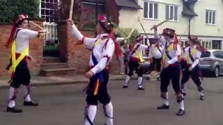 Upton Stick Dance  Moulton Morris Men 20130622 [upl. by Aisatnaf]