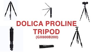 Dolica Proline GX600B200 Tripod Review [upl. by Vladimir]