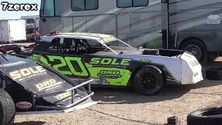 imca cars pitted in the parking lot cocopah speedway 1112024 [upl. by Harwilll717]