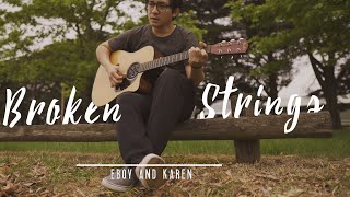 Broken Strings  James Morrison ft Nelly Furtado Cover by Eboy amp Karen [upl. by Yrome]