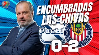 ENCUMBRADAS LAS CHIVAS  Puebla vs Guadalajara  Torneo Apertura 2023 Liga MX [upl. by Leonidas564]