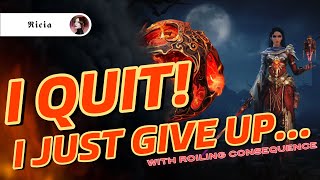 I QUIT I just couldn’t wait for Roiling Consequence anymore Diablo Immortal Wizard [upl. by Eciruam]