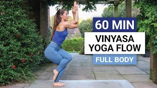 60 Min Yoga Flow  Full Body Vinyasa Yoga Flow [upl. by Romola]