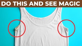 How to Get Deodorant Stains Out of Shirts QuicklyEasy Home Tricks [upl. by Minnie644]