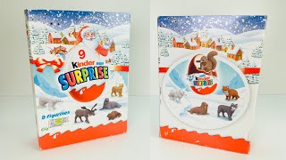 Распаковка старых киндер сюрпризов Натунс Новогодние Old Kinder Surprise Unboxing Natoons [upl. by Oeramed614]