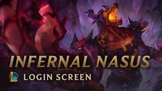 Nasus Infernal  League of Legends Completo BR [upl. by Winonah]