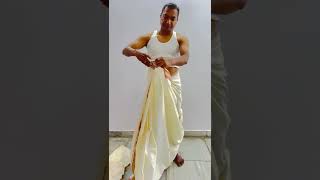 How to wear Jain Pooja jod  Pooja Dress  Pooja Dhoti [upl. by Audrey992]