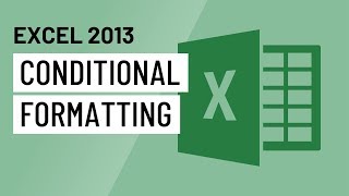 Excel 2013 Conditional Formatting [upl. by Esinnej]