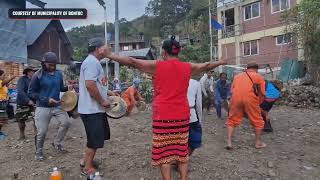 Bontok people perform Manerwap ritual to invoke rain during drought [upl. by Acinorev587]