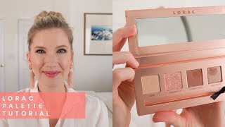 Lorac Unzipped Unfiltered Palette Tutorial [upl. by Anialed]