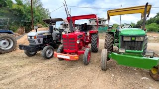 tractors power loading trolley Sonalika Mahindra Arjun Novo Mahindra Eicher John Deere [upl. by Cindelyn]