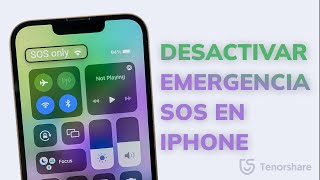 🔸IPHONE TRUCO｜cómo desactivar emergencia SOS solo en iPhone iOS 16🔸 [upl. by Murton]