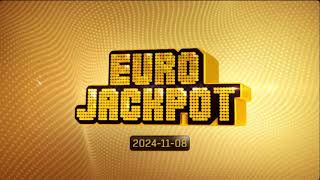 Losowanie Eurojackpot z 8 listopada 2024  Wyniki Eurojackpot [upl. by Nylcsoj]