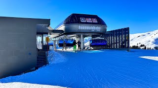 Skigebiet Saalbach Hinterglemm  Leogang  Fieberbrunn  Skifahren⛷️ [upl. by Gemma]