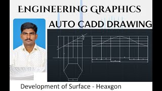 Development of Surface  Hexagonal Prism [upl. by Ylrrad24]