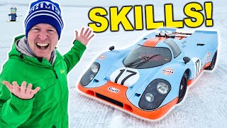 DREAM TO REALITY Ice Drifting this INSANE Porsche 917K [upl. by Ycniuq971]