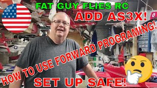 Setting up AS3X and SAFE with Forward ProgramingAR631AR630 by FGFRC [upl. by Schwab]