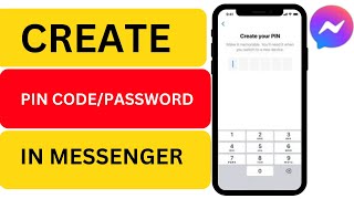 How To Create PIN in Messenger  Reset End To End Encrypted Chat PIN Code [upl. by Mungo410]