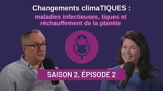 Changements climaTIQUES  maladies infectieuses tiques et réchauffement de la planète [upl. by Ardnassak]