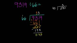 Division con dos digitos y residuo [upl. by Annai239]