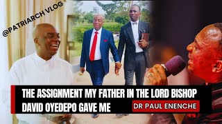 DR PAUL ENENCHE SPEAKS ON THE ASSIGNMENT HIS FATHER IN THE LORD BISHOP DAVID OYEDEPO GAVE TO HIM [upl. by Eenaj]